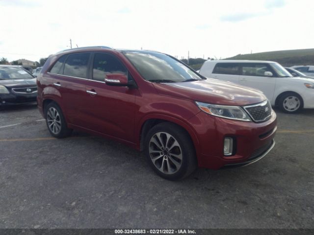 KIA SORENTO 2014 5xykw4a70eg458567