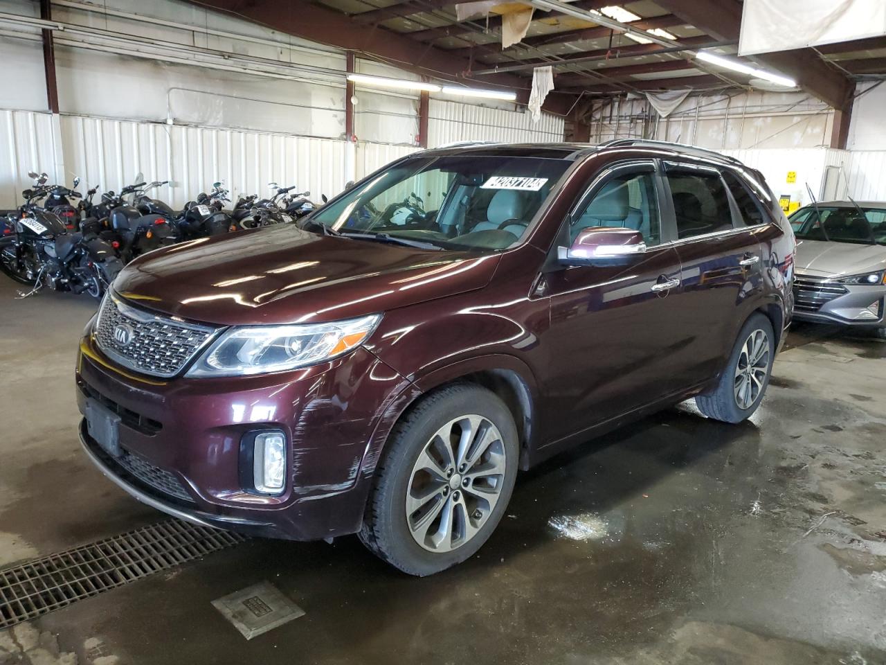 KIA SORENTO 2014 5xykw4a75eg534784