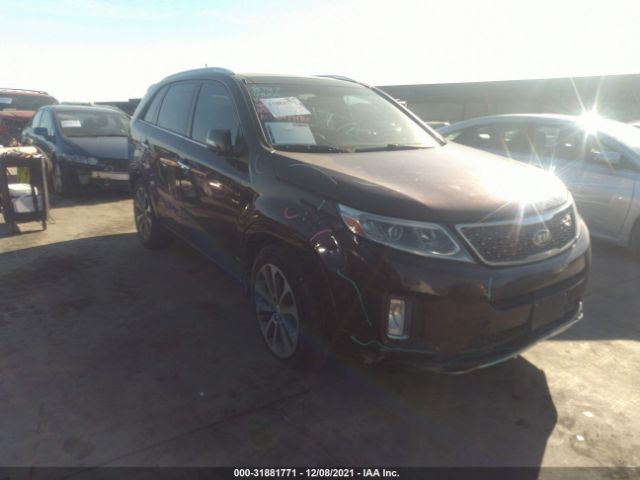 KIA SORENTO 2014 5xykw4a75eg550077