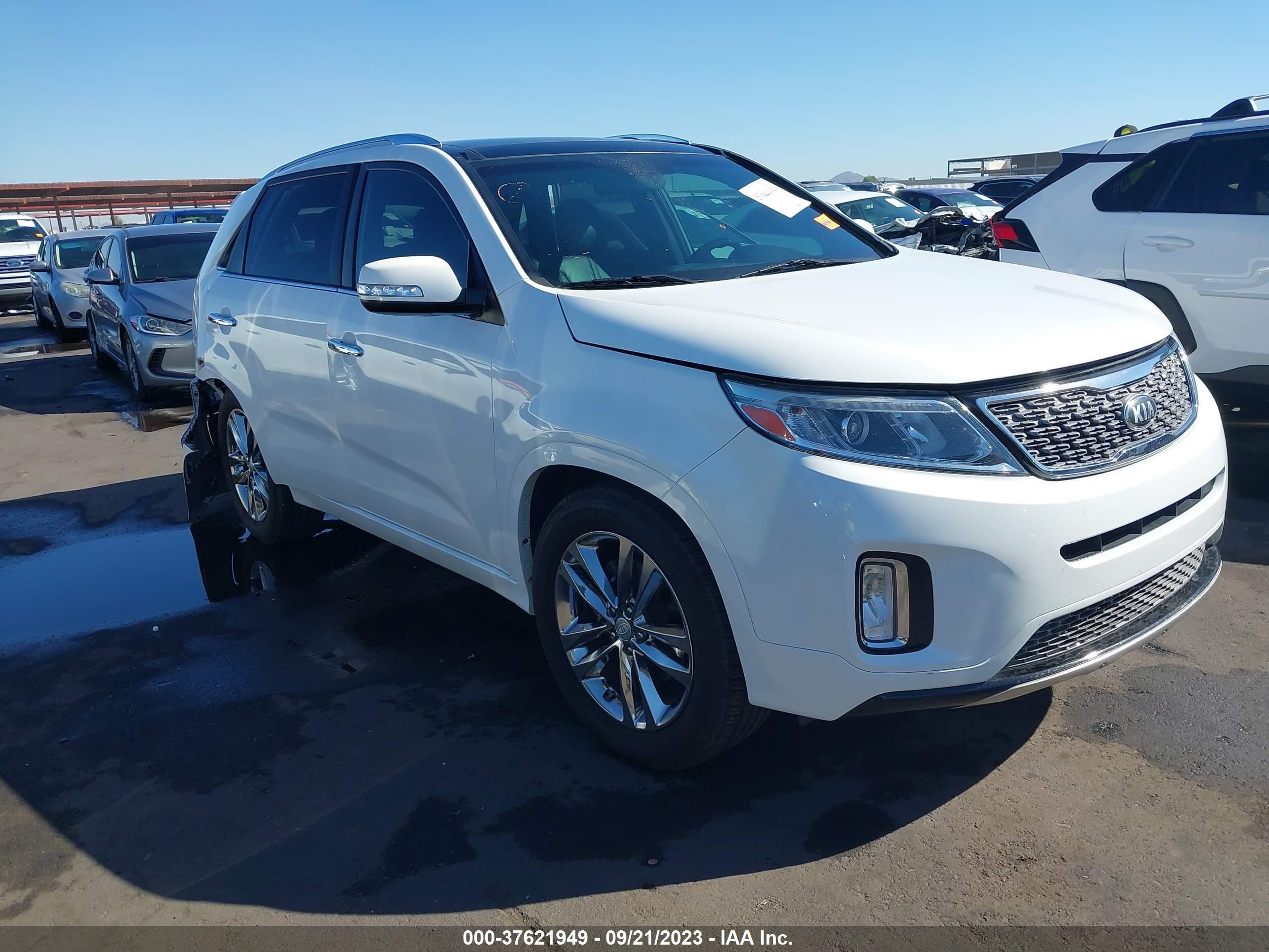 KIA SORENTO 2014 5xykw4a77eg442477