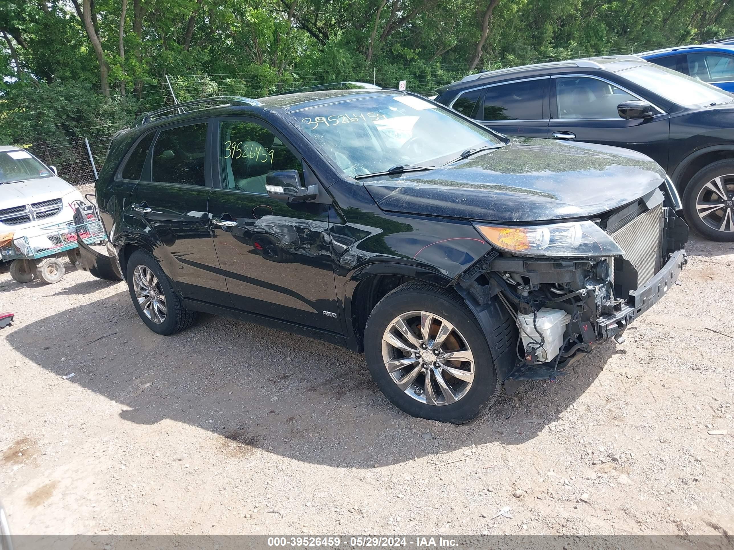 KIA SORENTO 2012 5xykwda21cg272733