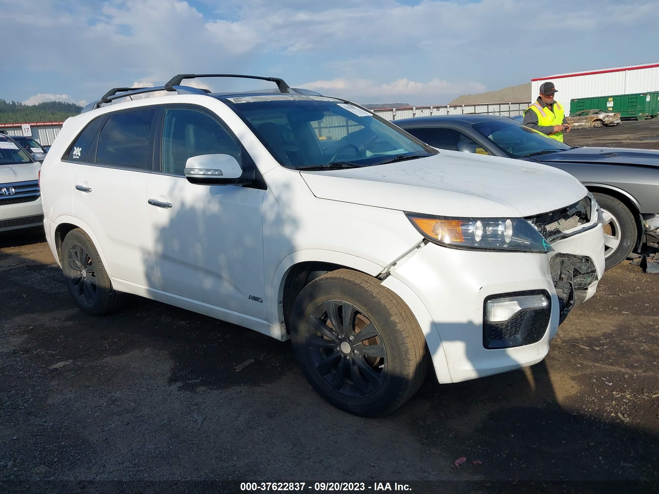 KIA SORENTO 2012 5xykwda21cg306637