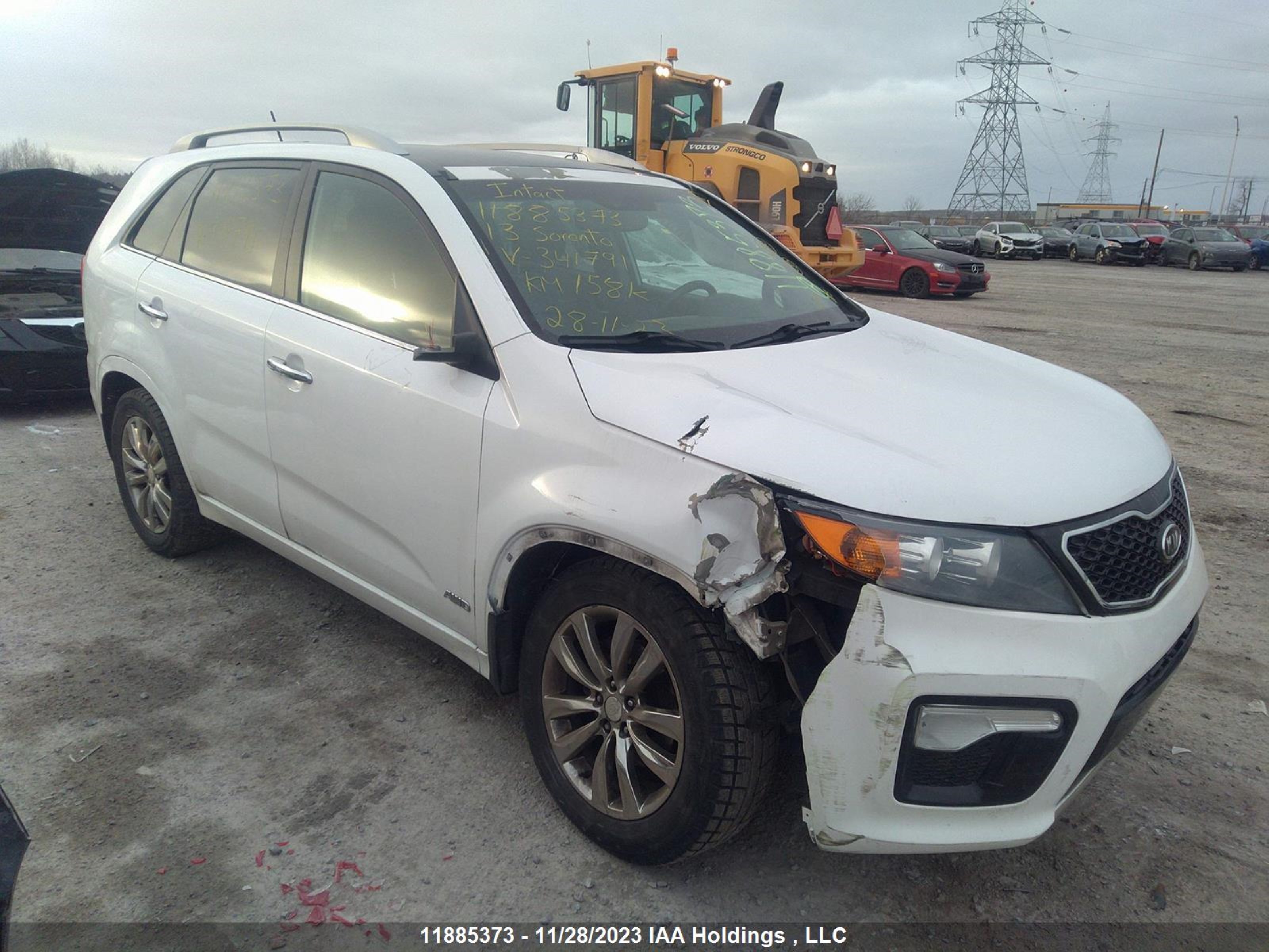 KIA SORENTO 2013 5xykwda28dg341791