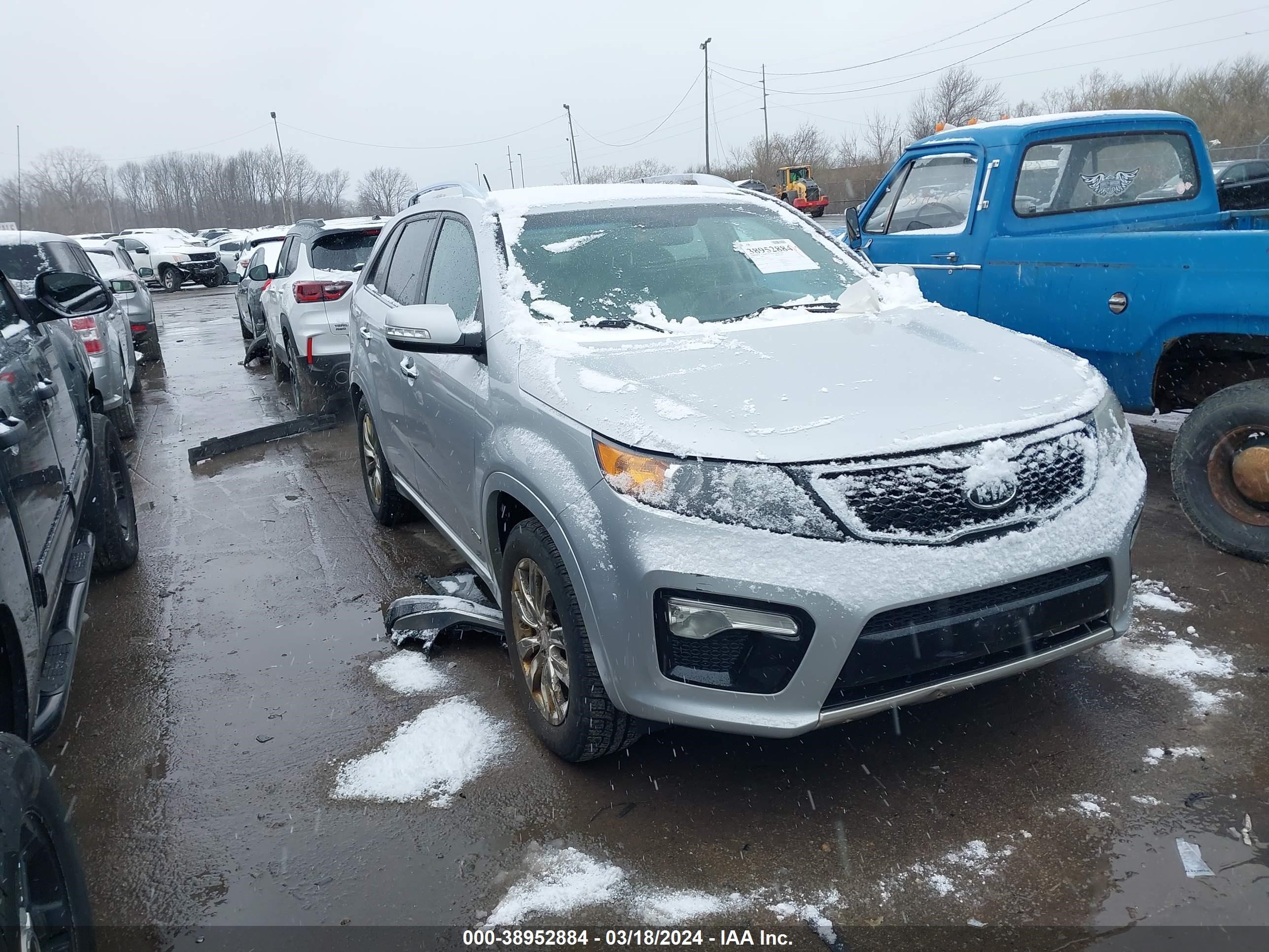 KIA SORENTO 2012 5xykwda29cg191124