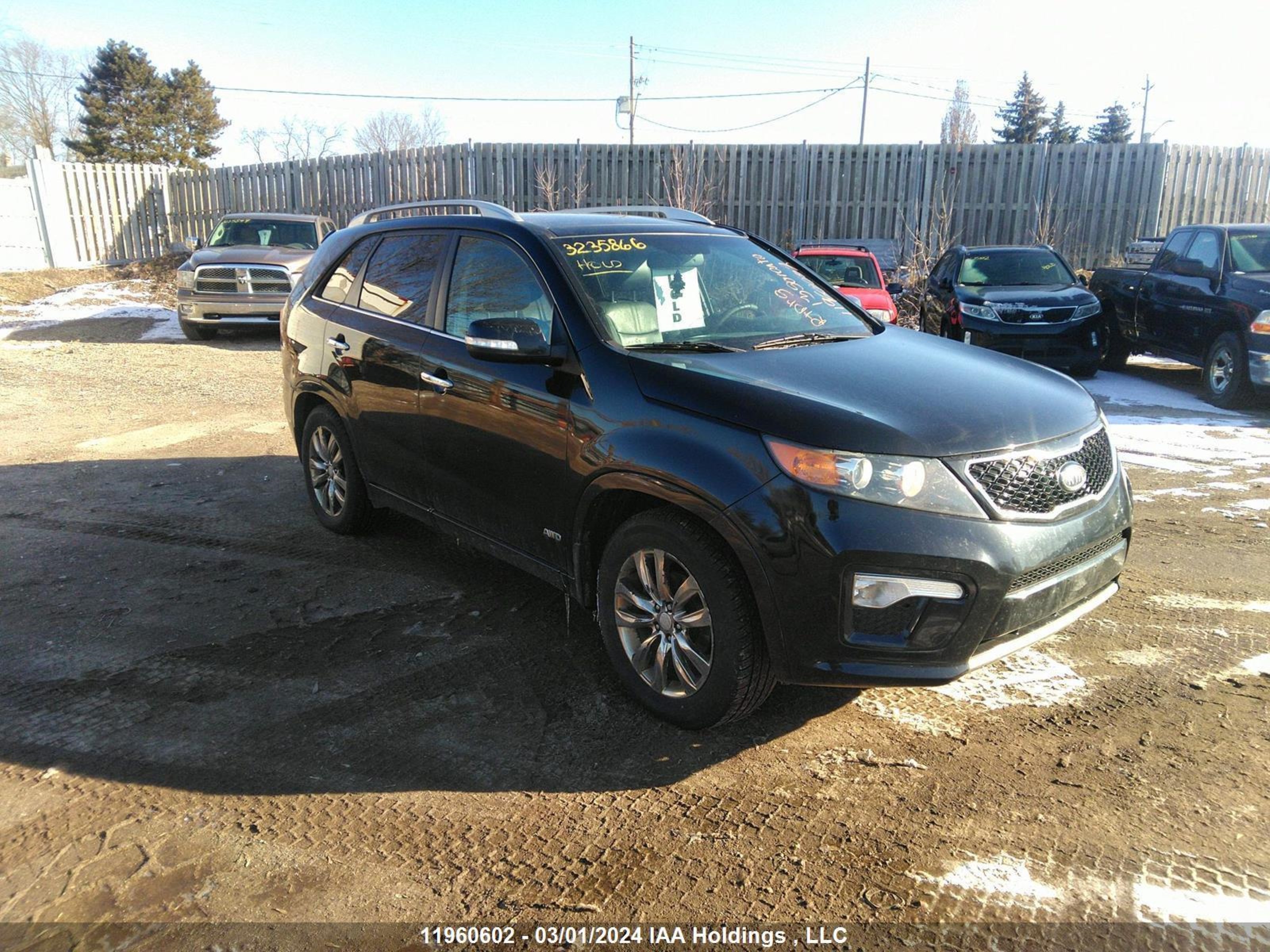 KIA SORENTO 2013 5xykwda29dg373049