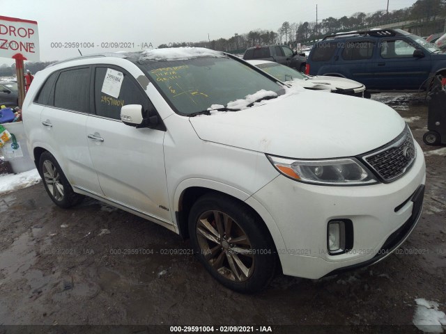 KIA SORENTO 2014 5xykwda70eg485039