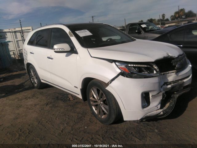 KIA SORENTO 2014 5xykwda70eg495196