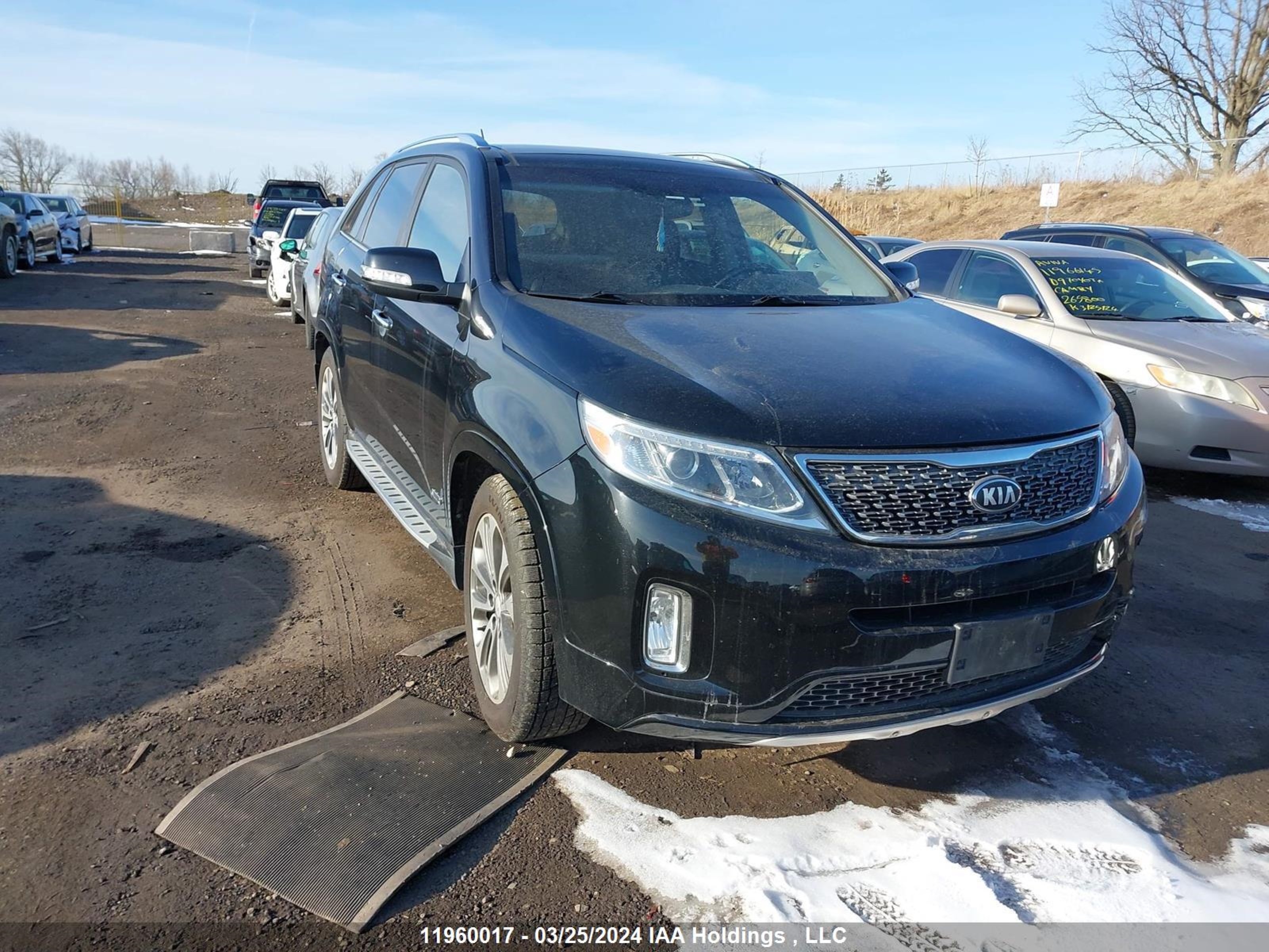 KIA SORENTO 2014 5xykwda70eg499250