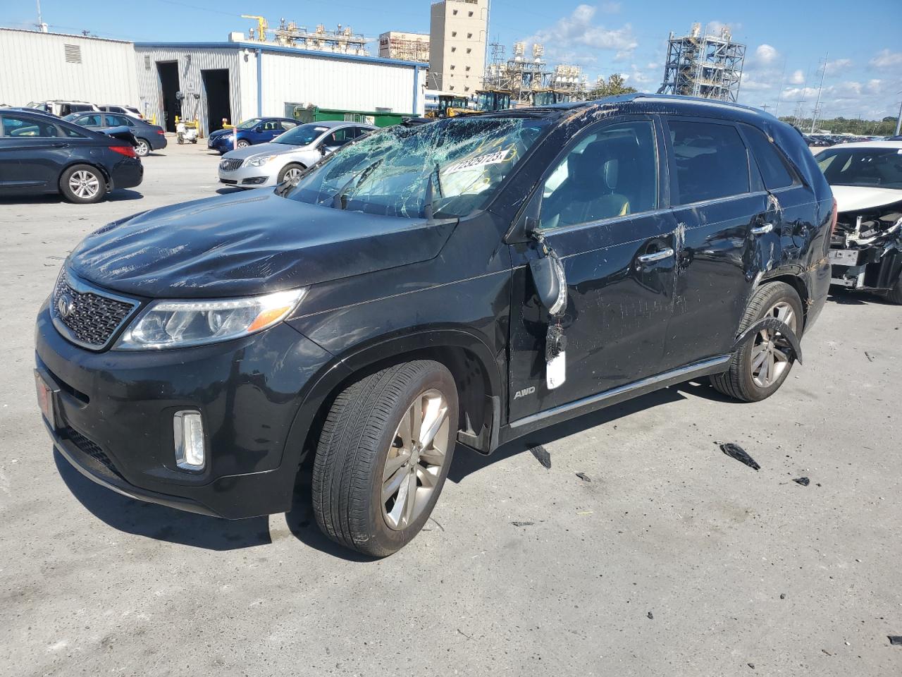 KIA SORENTO 2014 5xykwda70eg527676