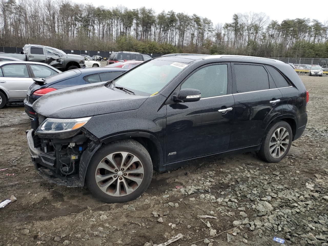 KIA SORENTO 2014 5xykwda72eg433220