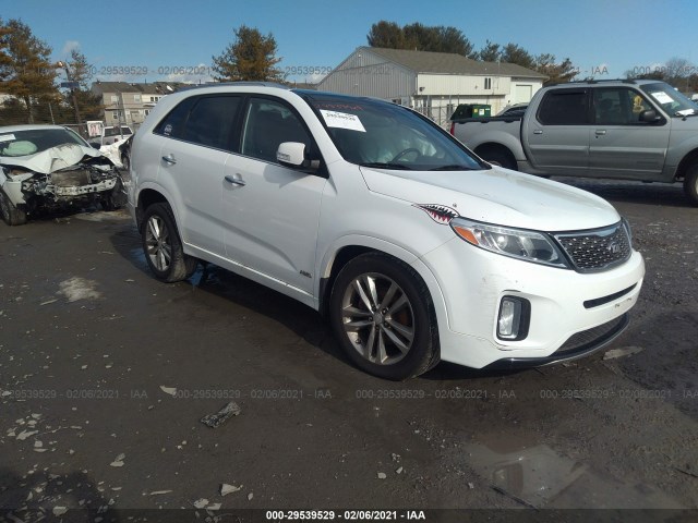 KIA SORENTO 2014 5xykwda72eg468601