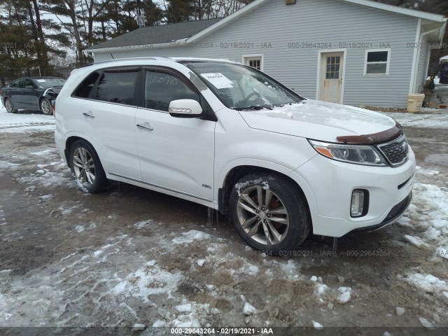 KIA SORENTO 2014 5xykwda72eg484507