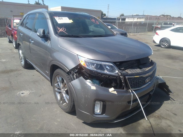 KIA SORENTO 2014 5xykwda73eg453086