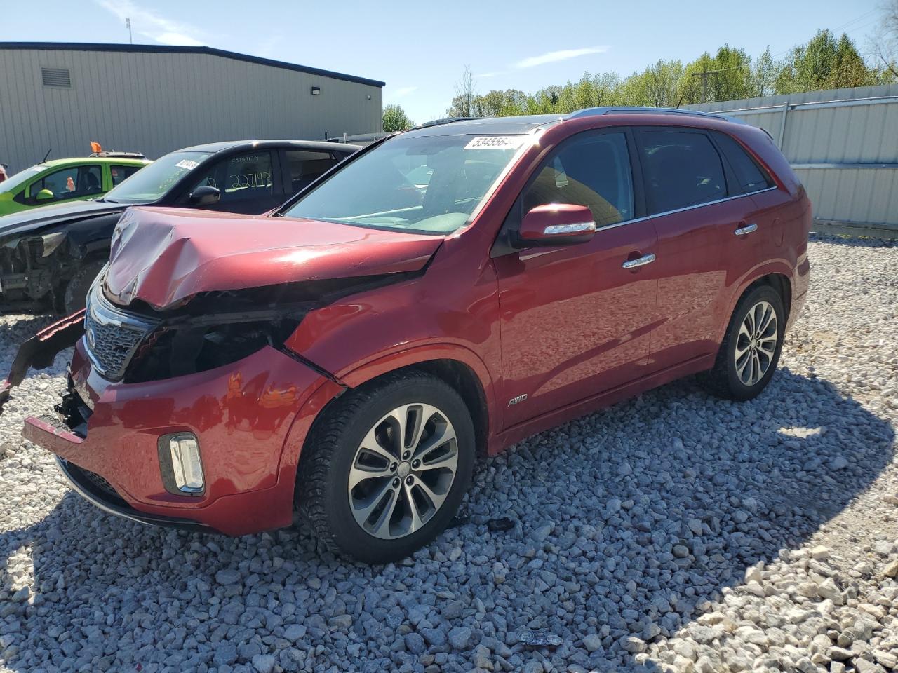 KIA SORENTO 2015 5xykwda73fg645481