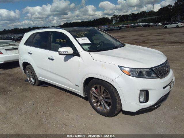 KIA SORENTO 2014 5xykwda74eg439701