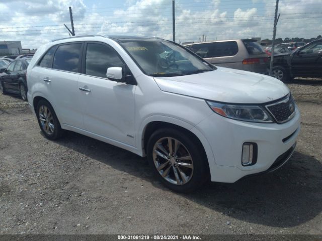 KIA SORENTO 2014 5xykwda74eg466414