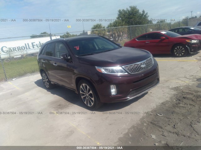 KIA SORENTO 2014 5xykwda74eg494505