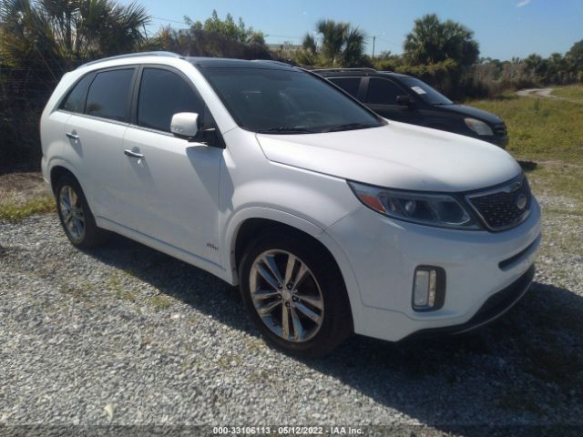 KIA SORENTO 2014 5xykwda75eg455289