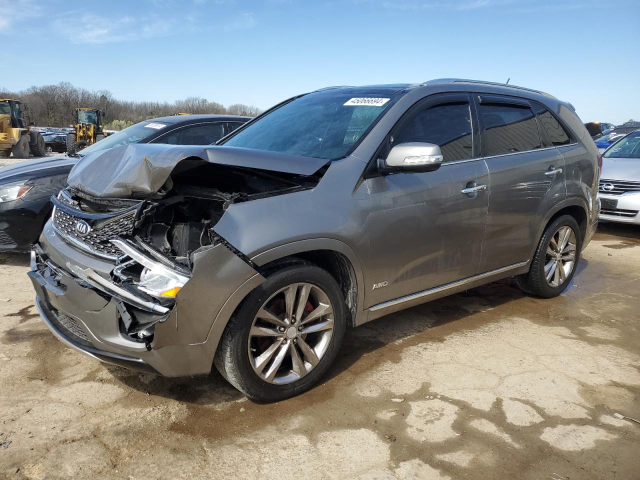 KIA SORENTO 2014 5xykwda75eg489653