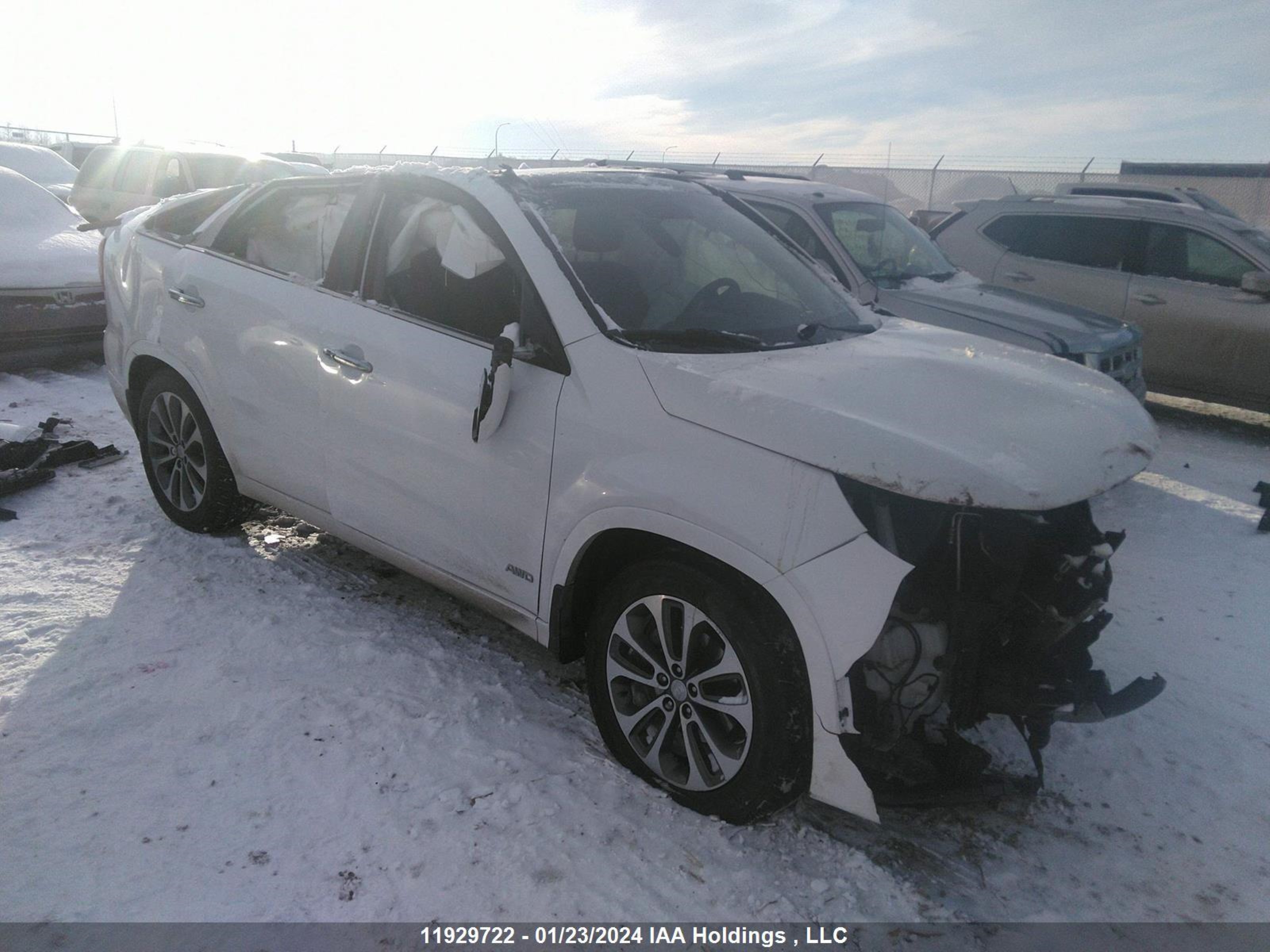 KIA SORENTO 2015 5xykwda75fg650892