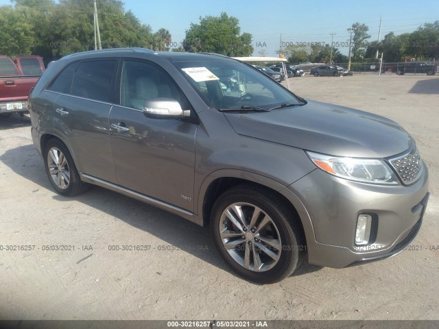 KIA SORENTO 2015 5xykwda78fg655729