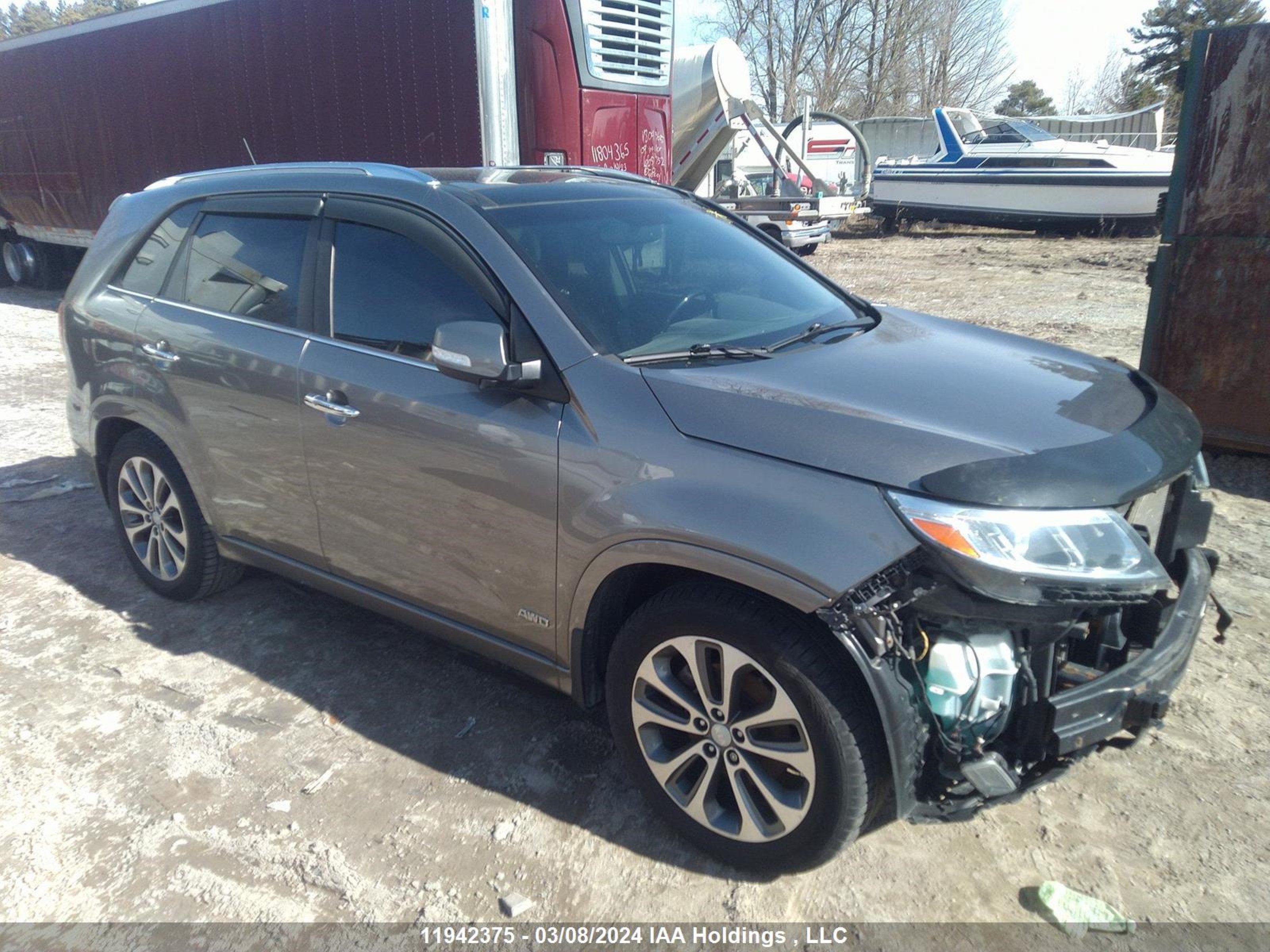 KIA SORENTO 2014 5xykwda7xeg504860