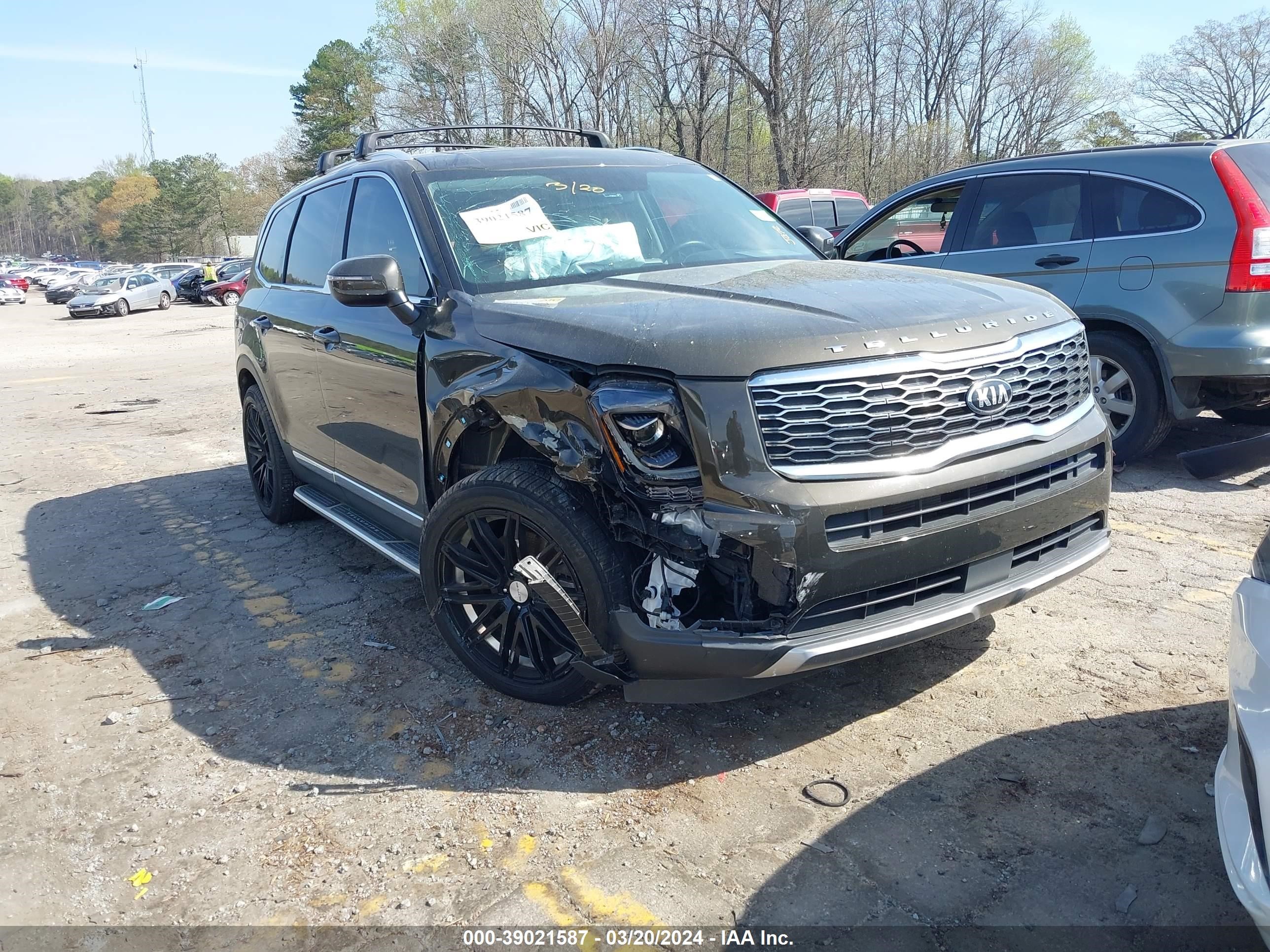 KIA TELLURIDE 2020 5xyp34hc9lg083230