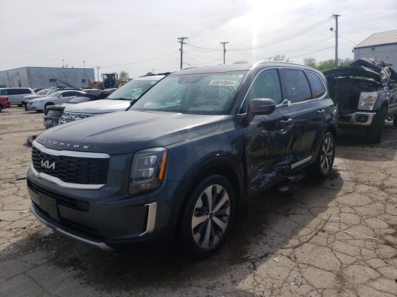 KIA TELLURIDE 2022 5xyp3dhc1ng210362