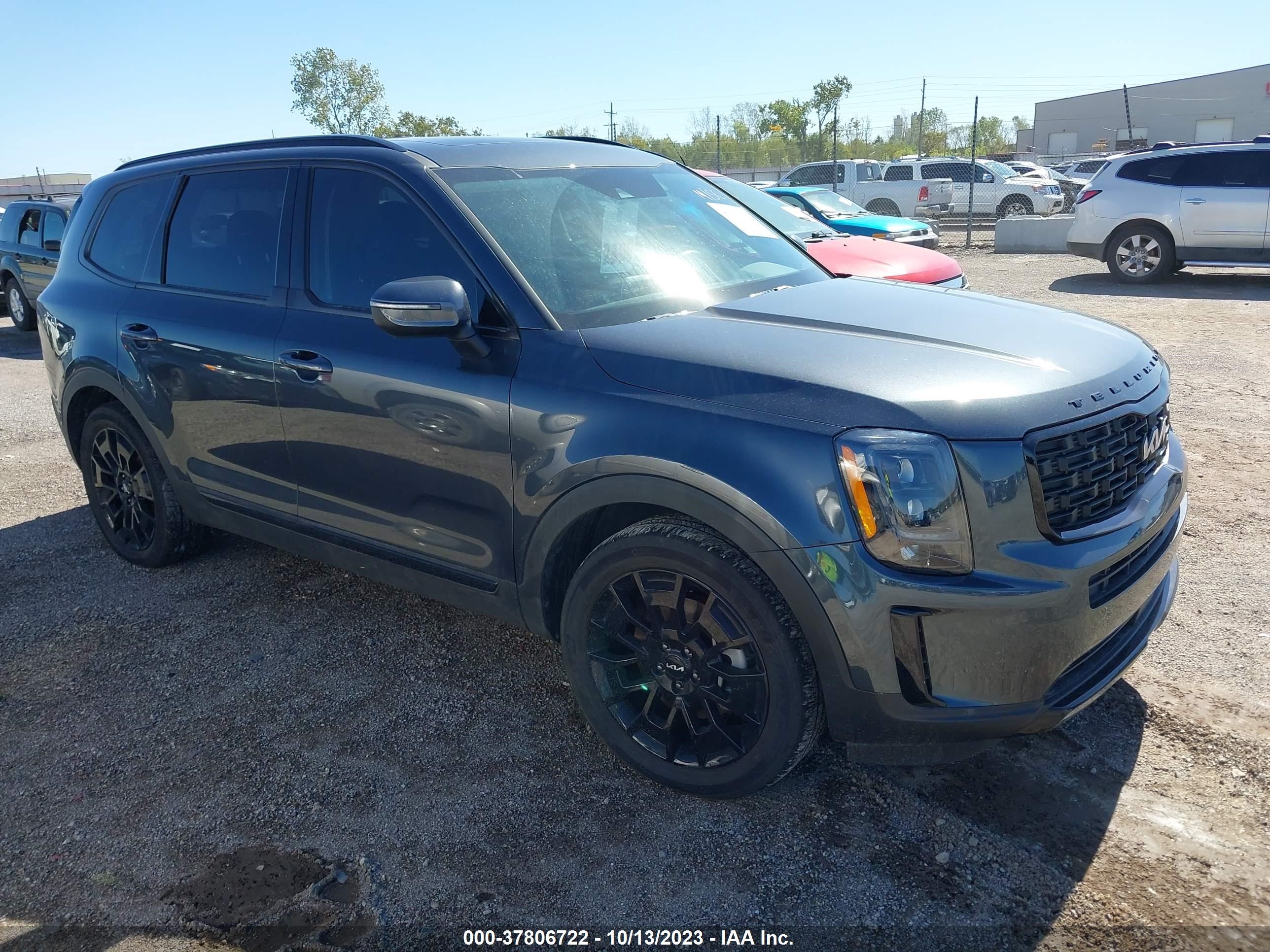 KIA TELLURIDE 2022 5xyp3dhc8ng252334