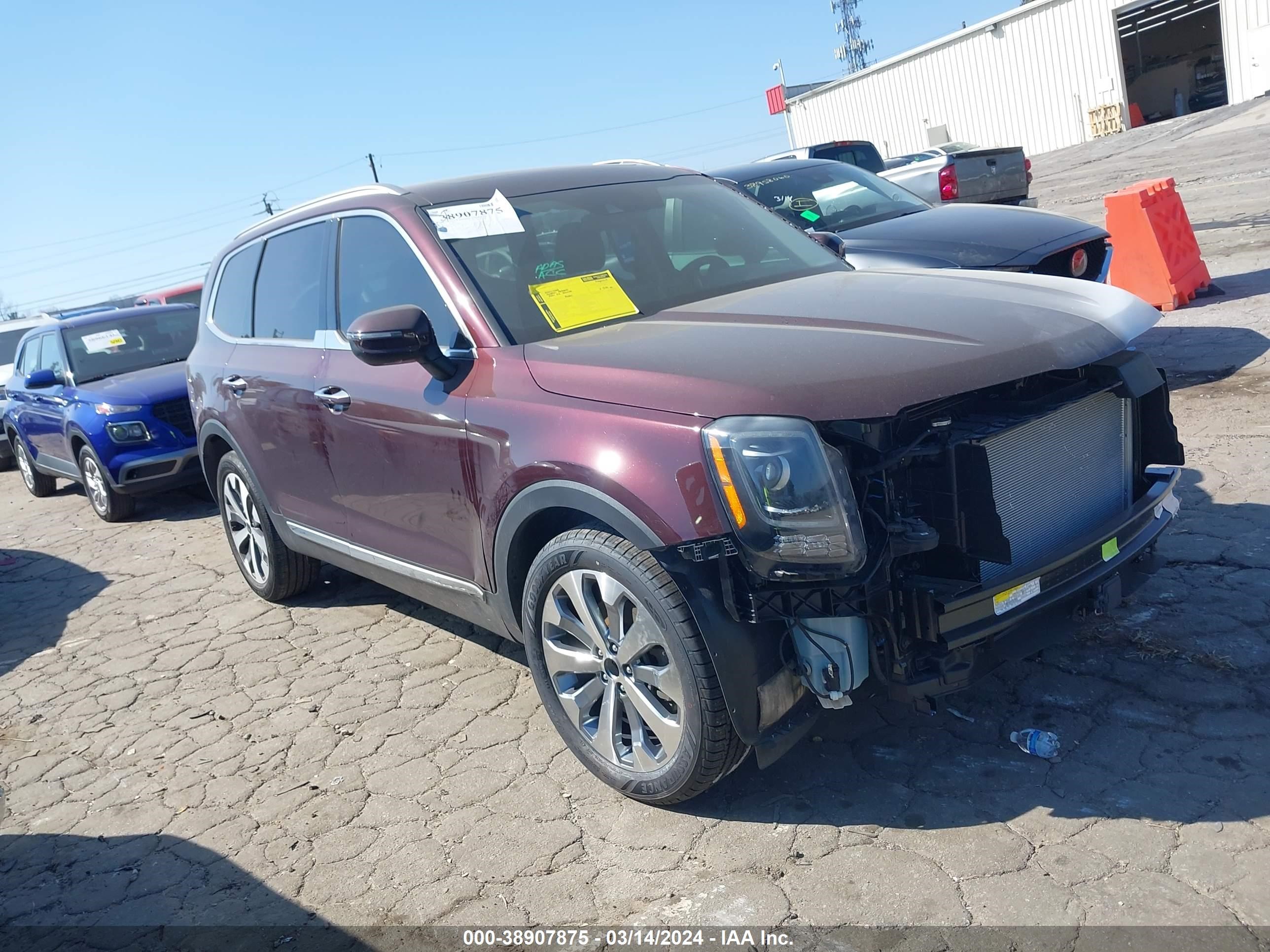 KIA TELLURIDE 2020 5xyp64hc7lg004645