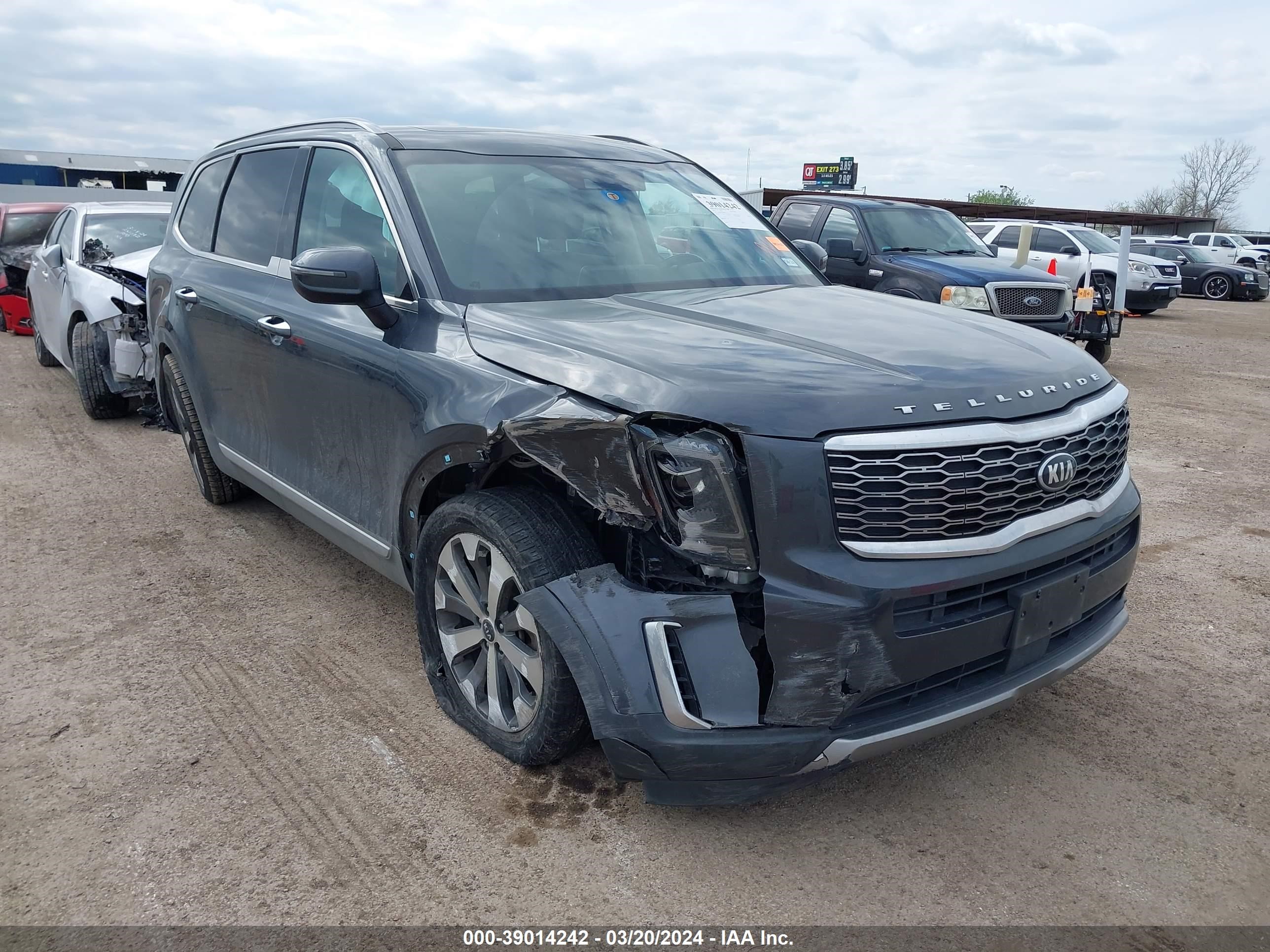 KIA TELLURIDE 2020 5xyp64hc7lg081967