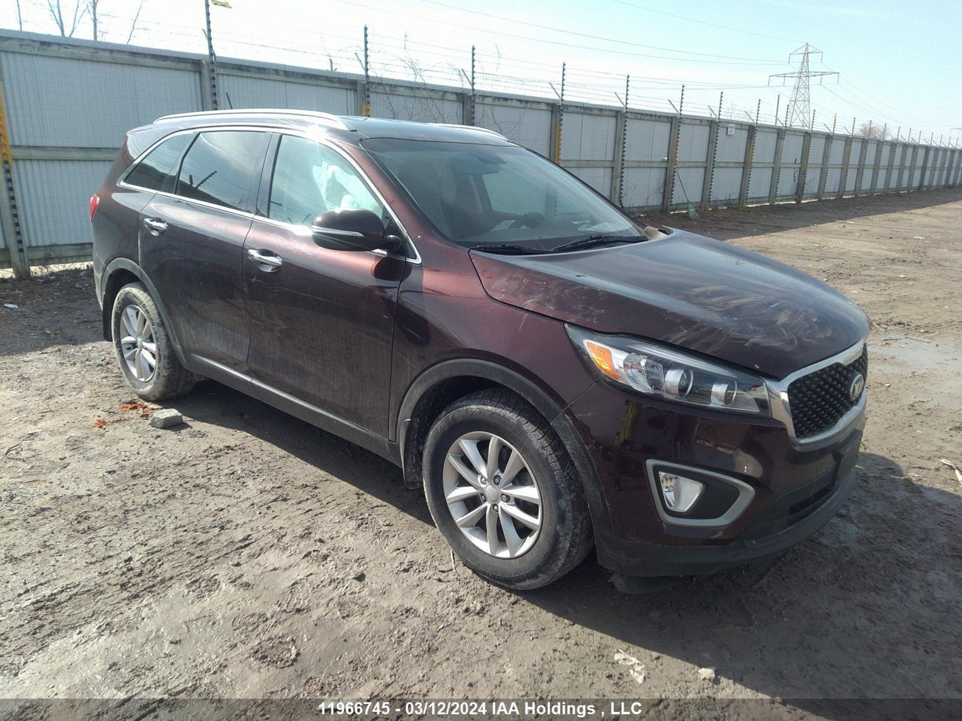 KIA SORENTO 2016 5xypg4a16gg015986