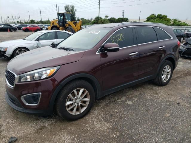 KIA SORENTO LX 2017 5xypg4a30hg192648