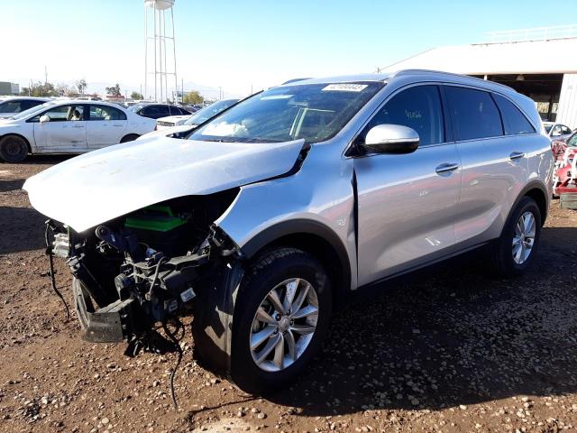 KIA SORENTO LX 2018 5xypg4a32jg346542