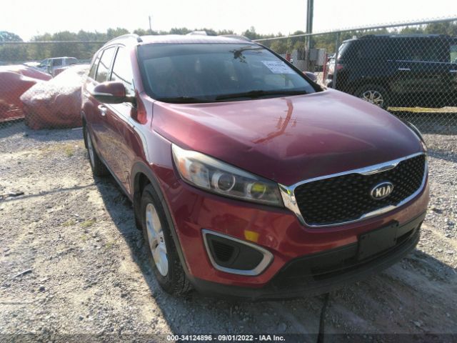 KIA SORENTO 2016 5xypg4a35gg075825