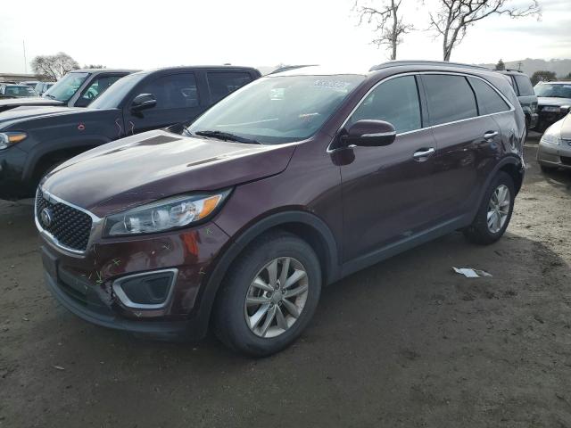 KIA SORENTO LX 2017 5xypg4a35hg202798