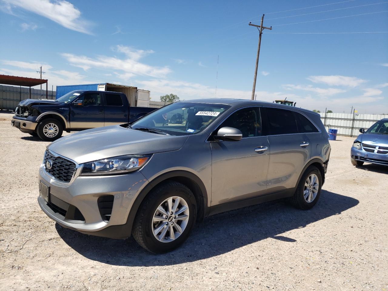 KIA SORENTO 2019 5xypg4a35kg545652