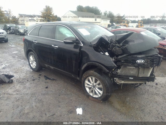 KIA SORENTO 2019 5xypg4a37kg511633