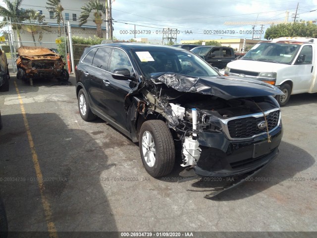 KIA SORENTO 2019 5xypg4a38kg559786