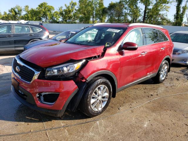 KIA SORENTO LX 2018 5xypg4a39jg374595