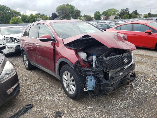 KIA SORENTO LX 2018 5xypg4a51jg350759