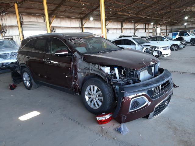 KIA SORENTO LX 2018 5xypg4a51jg356559