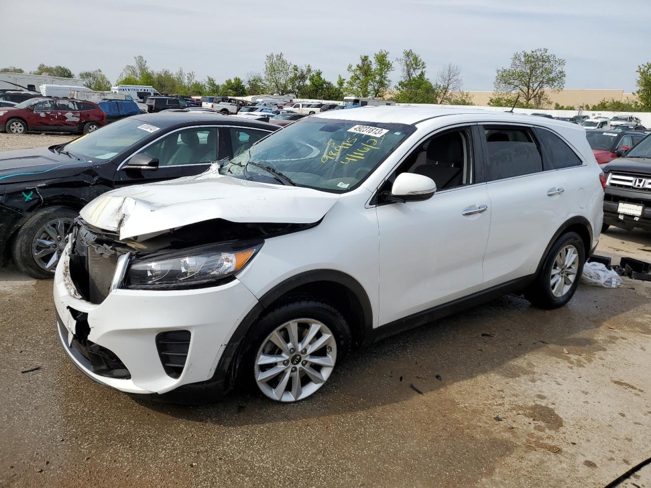 KIA SORENTO 2019 5xypg4a52kg474377