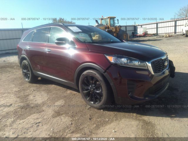 KIA SORENTO 2019 5xypg4a57kg606405