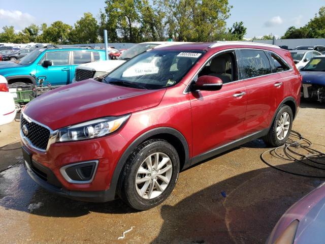 KIA SORENTO LX 2016 5xypg4a58gg098453