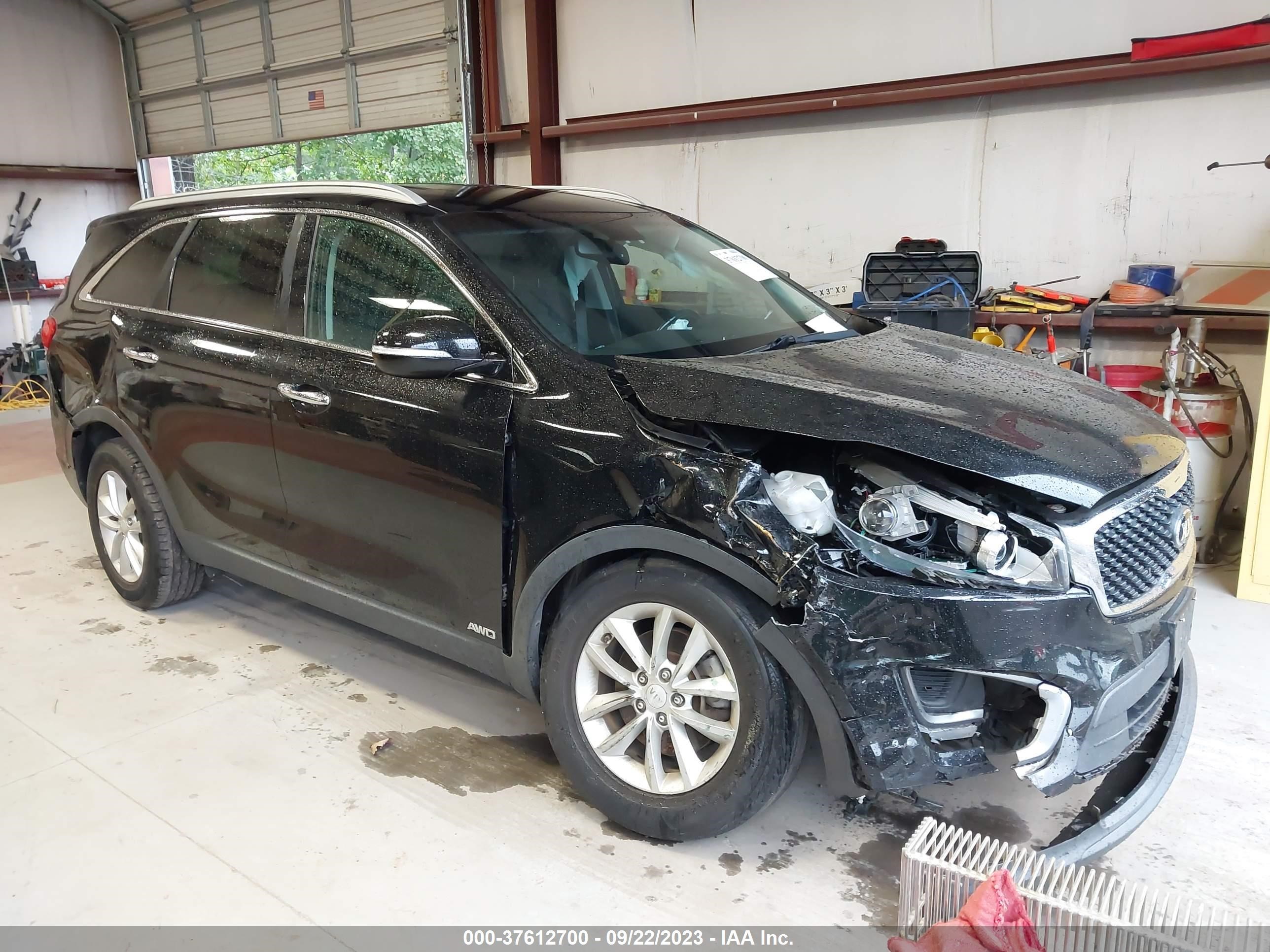 KIA SORENTO 2016 5xypgda30gg133162