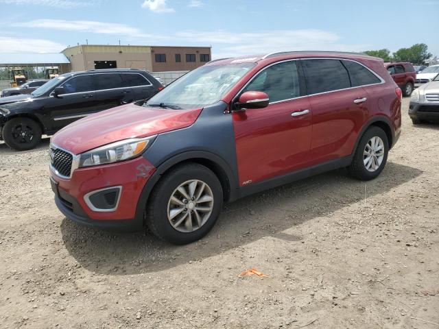 KIA SORENTO LX 2016 5xypgda31gg042482