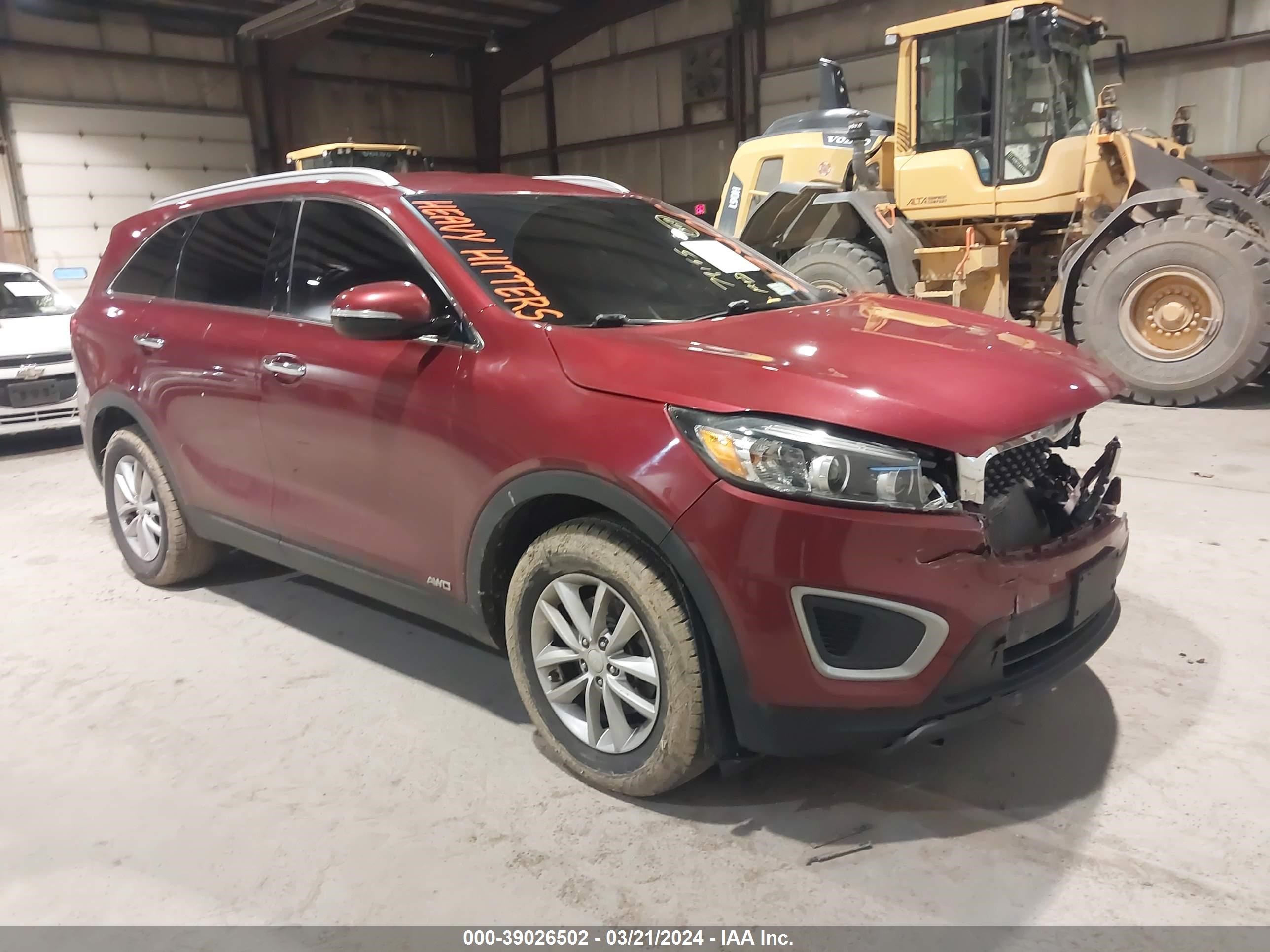 KIA SORENTO 2017 5xypgda32hg252865