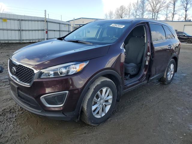 KIA SORENTO LX 2016 5xypgda33gg043116