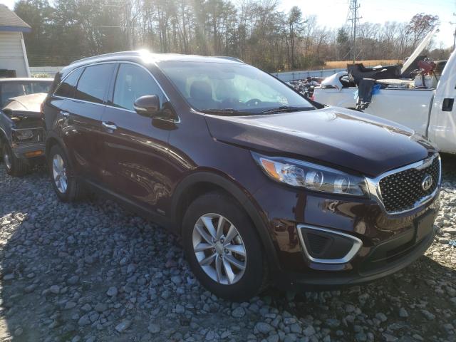 KIA SORENTO LX 2017 5xypgda33hg336709